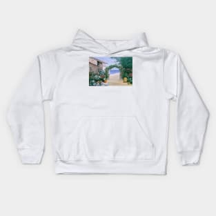 SEASIDE TRELLIS Kids Hoodie